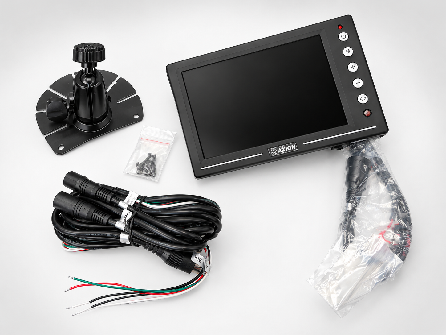 Axion AHD Monitor 7'', 2 x Kamera-Eingang 12/24 Volt