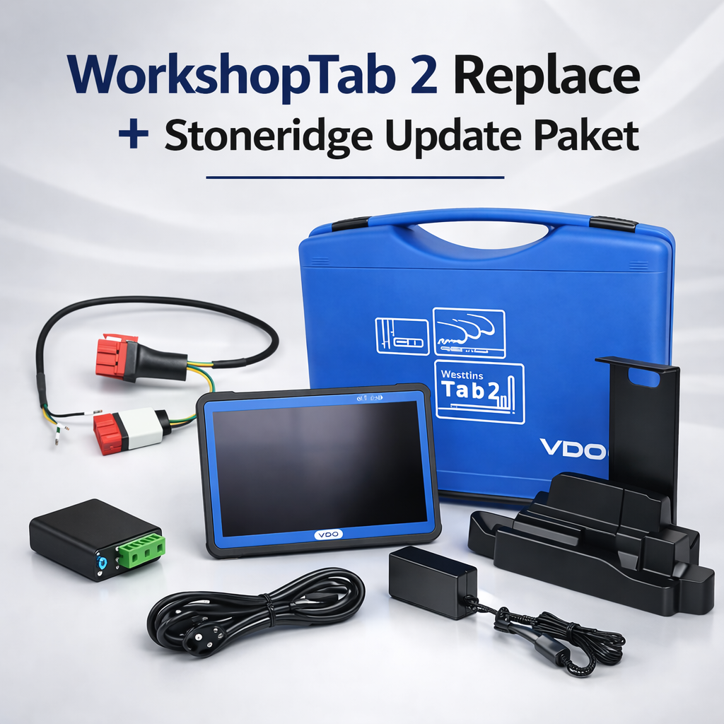 VDO WorkshopTab 2 Replacement mit Stoneridge Update Paket
