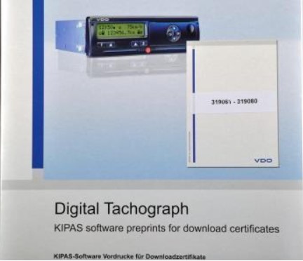 VDO Vordrucke für Downloadzertifikate (VE:40 Stück)