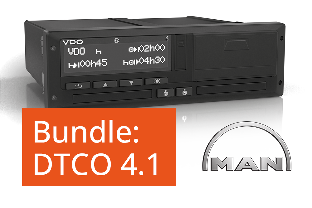 Bundle: DTCO 4.1a, MAN, TGE, Schaltgetriebe, Allradantrieb, 6 Gänge