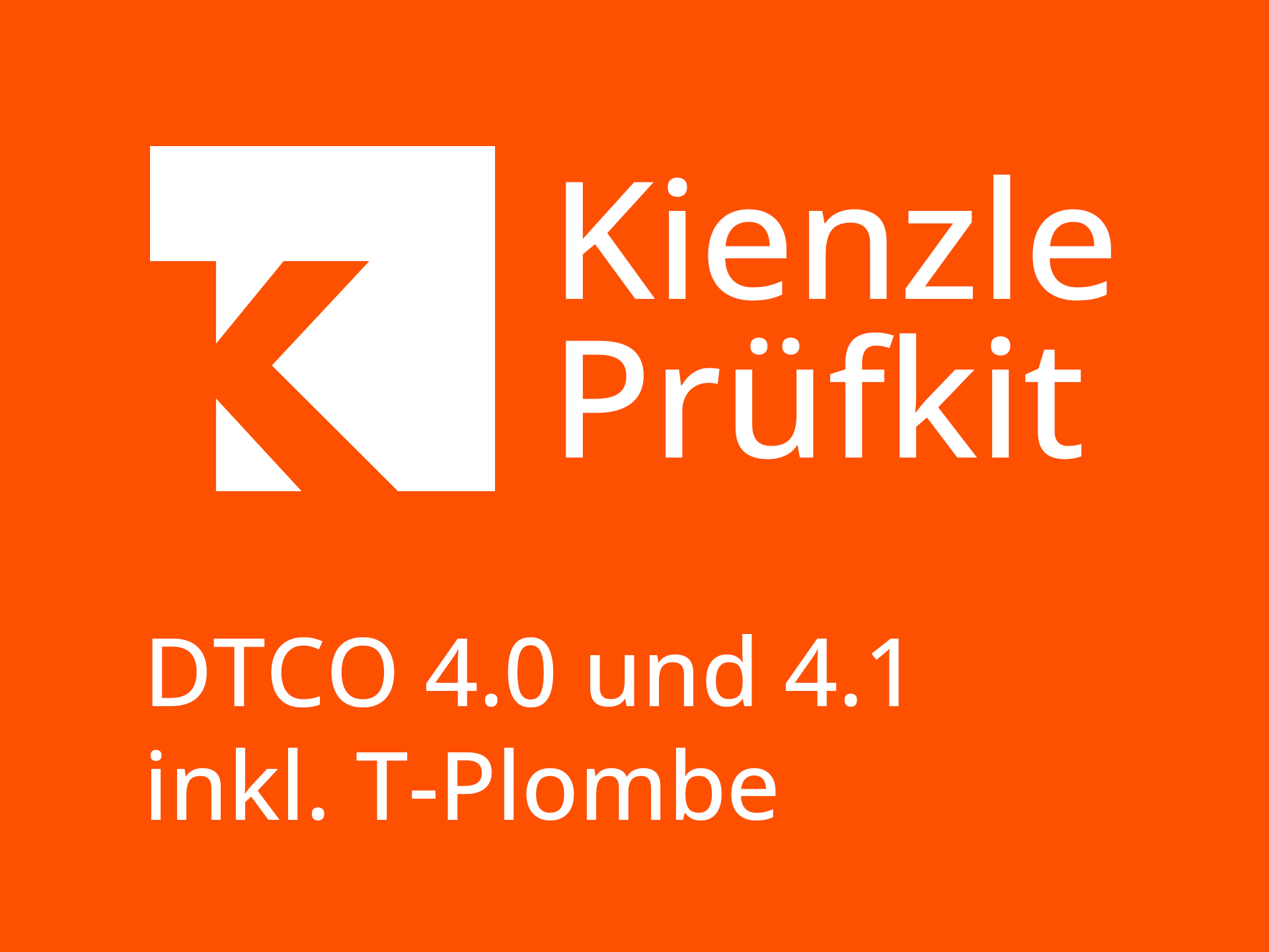 *Kienzle Prüfkit für DTCO 4.0 und 4.1 inkl. T-Plombe (VE:1=5 Stück)
