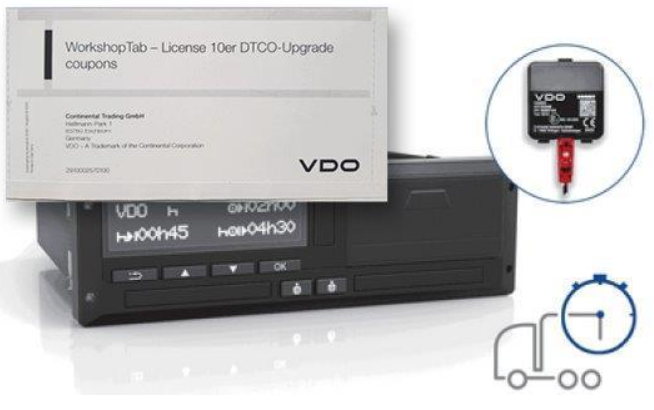 VDO Coupon für DTCO Upgrade 4.0e (10 Stück)