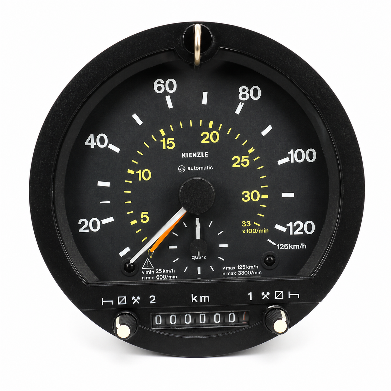 RAS KTCO 1318-26 Tachometer mit runder Blende