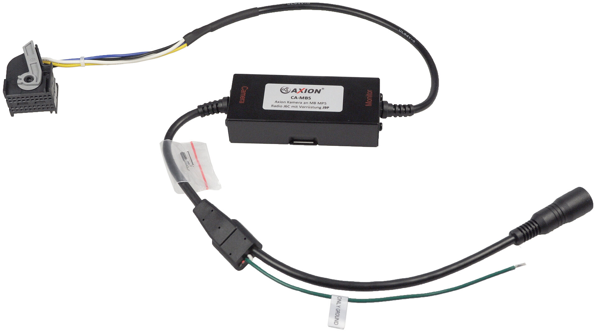 Adapterkabel zum Anschluss einer Kamera MB Actros & Arocs 5, Code J9P/J6B/J6C