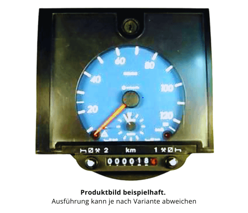 RAS 1318-2709 Tachometer für Mercedes-Benz Atego, 24 V, 125 km/h, blaues Zifferblatt
