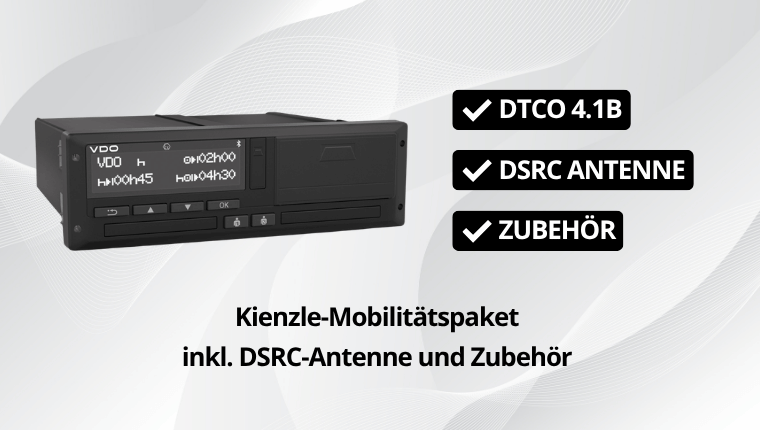 Kienzle-Mobi-Kit - DTCO 4.1b - Z2 mit CAN (R=120 Ohm)