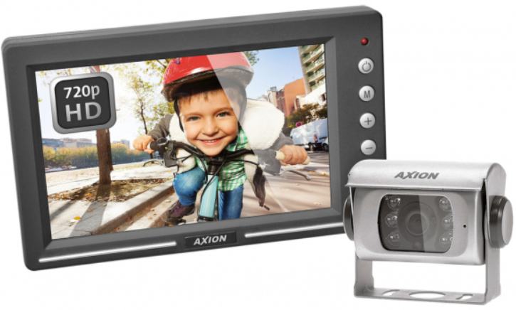 Axion AHD Monitor 7'', 2 x Kamera-Eingang 12/24 Volt